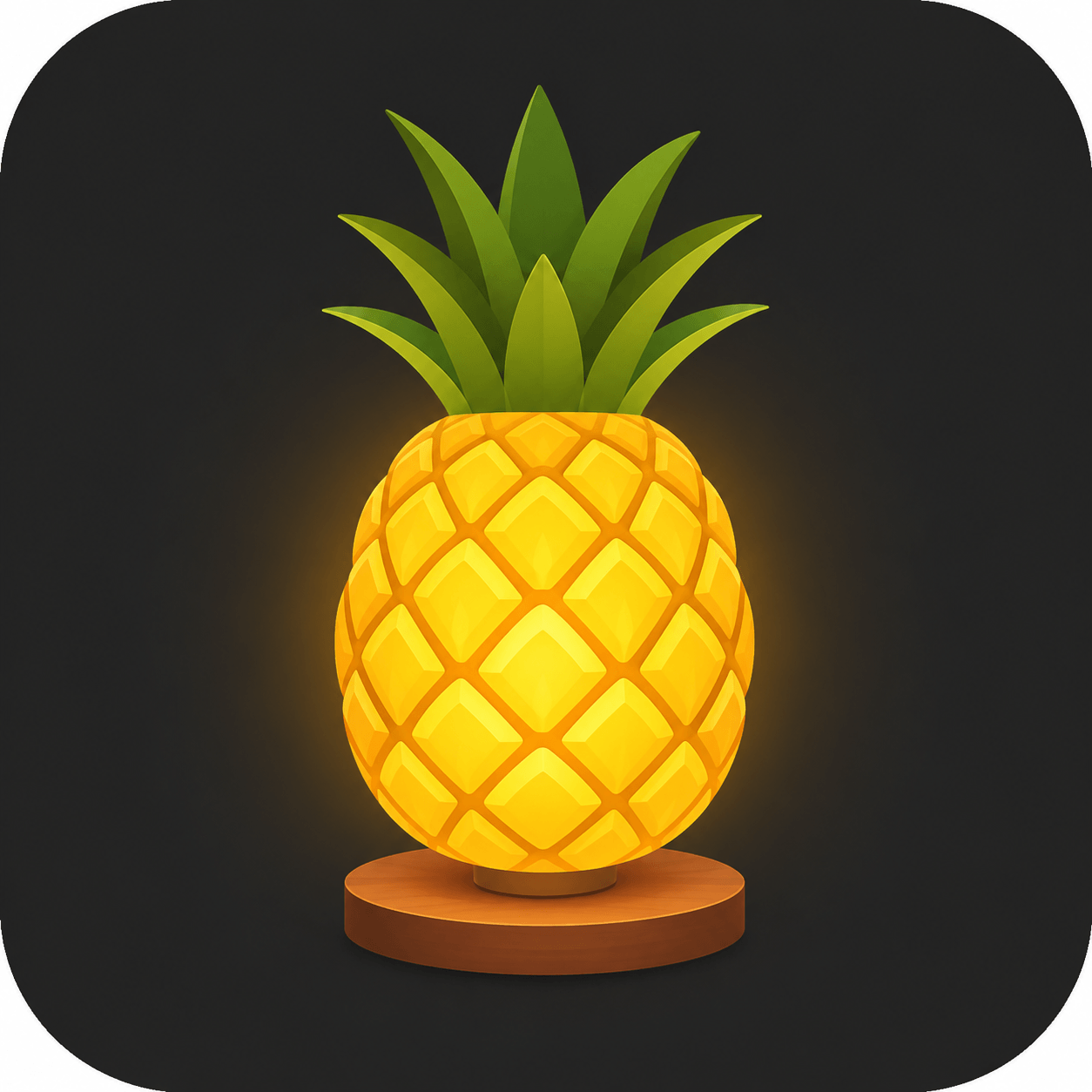 Pineapple Lamp