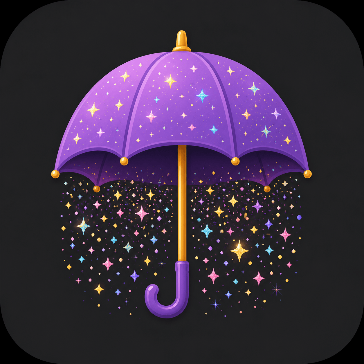 Glitter Umbrella