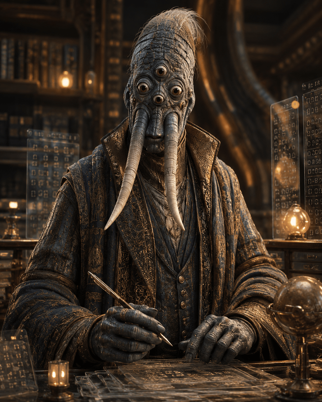 Krr-tak-vai, owner of Tusk & Tally