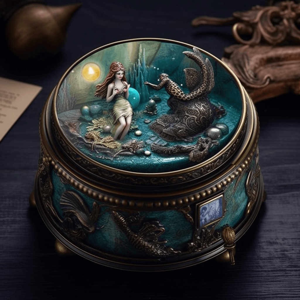 Mermaid's Song Music Box