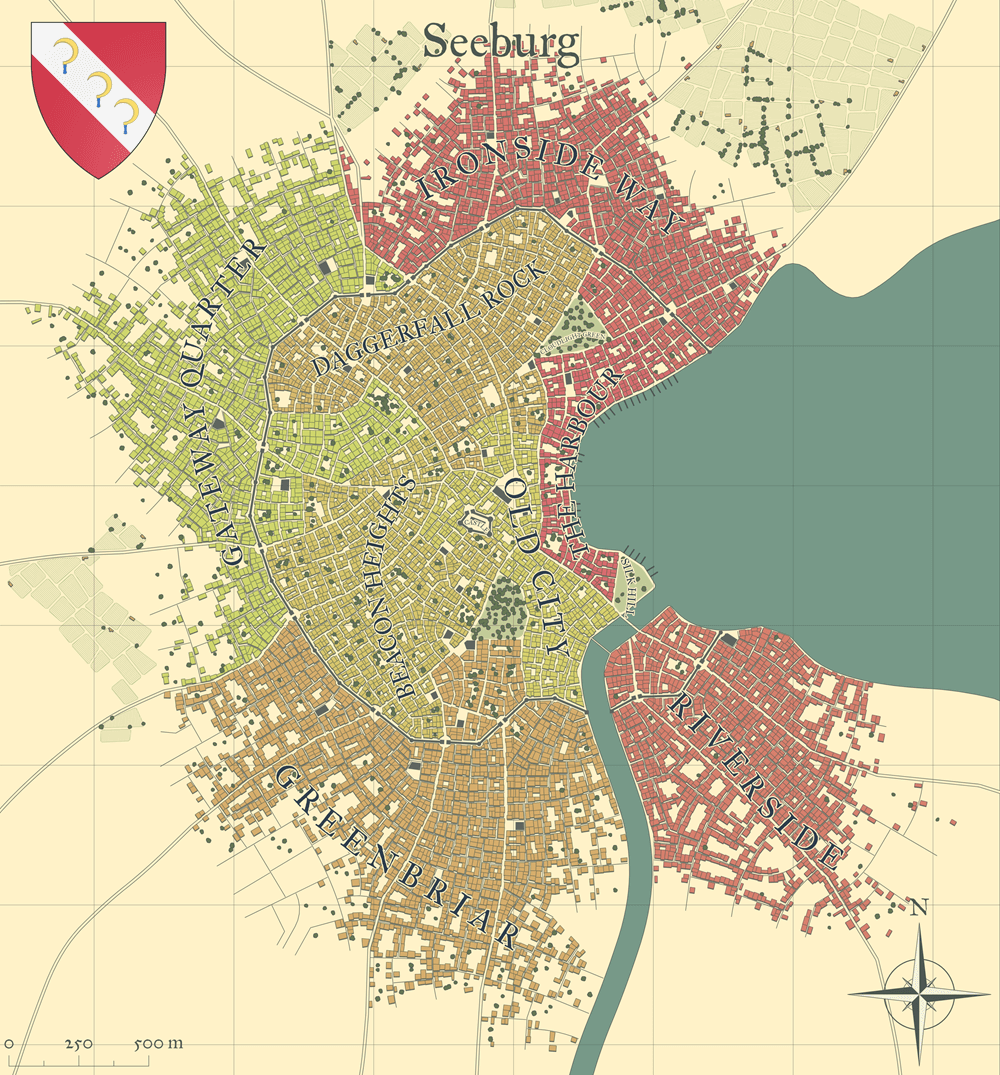 Map of Seeburg